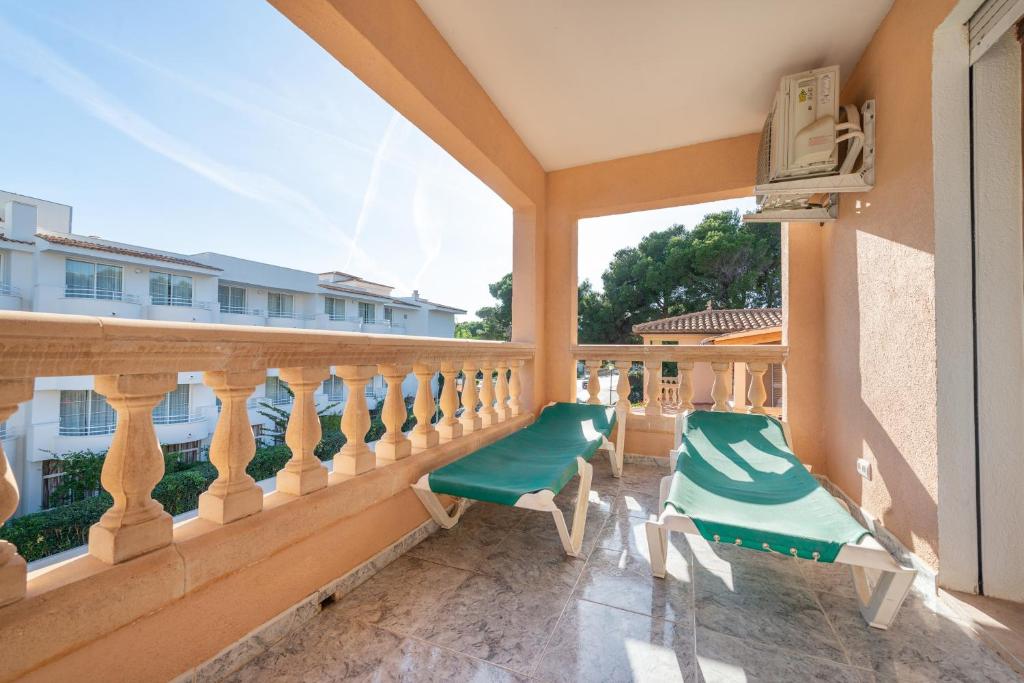 Balkón nebo terasa v ubytování Casa Manolo