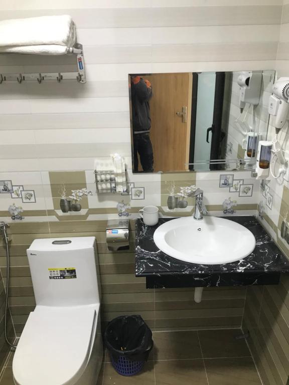 Koupelna v ubytování Anh Nhu Hotel