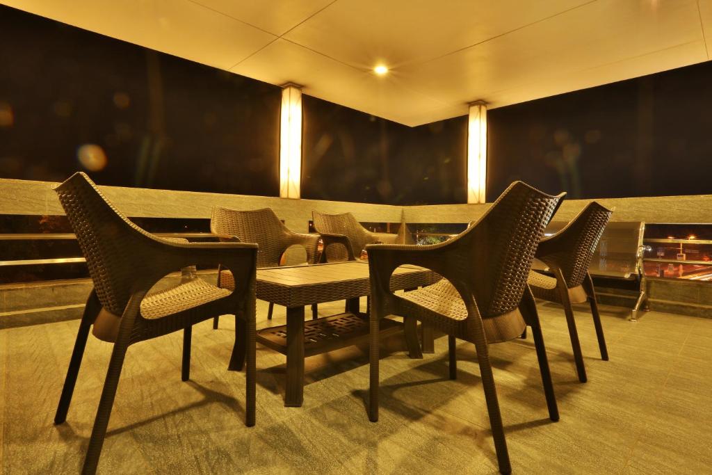 Posezení v ubytování Hotel Kabir