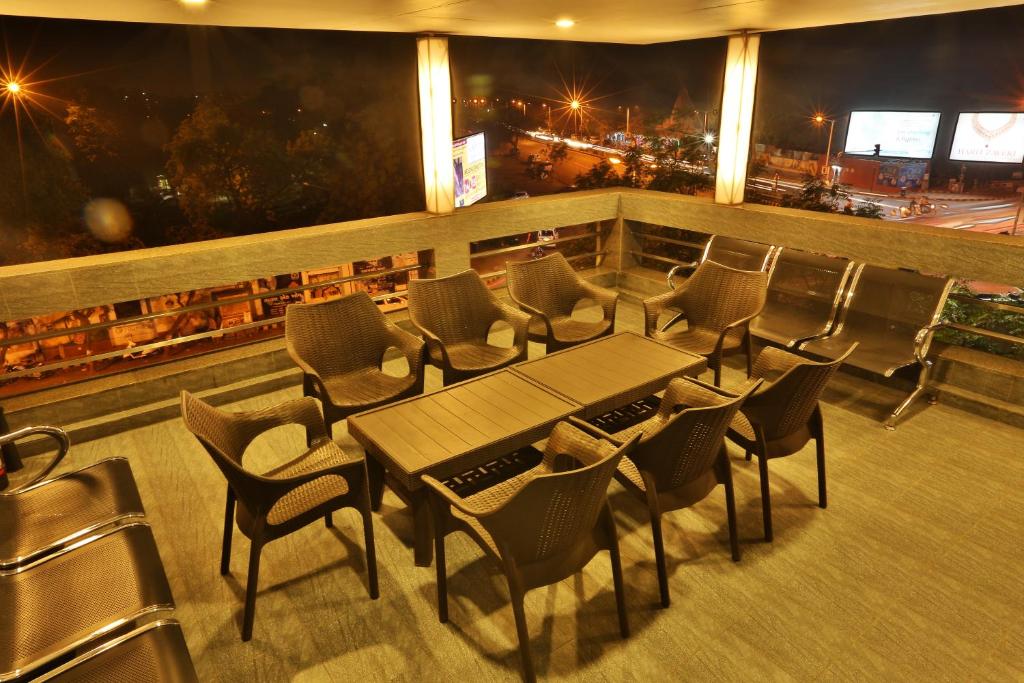 Posezení v ubytování Hotel Kabir