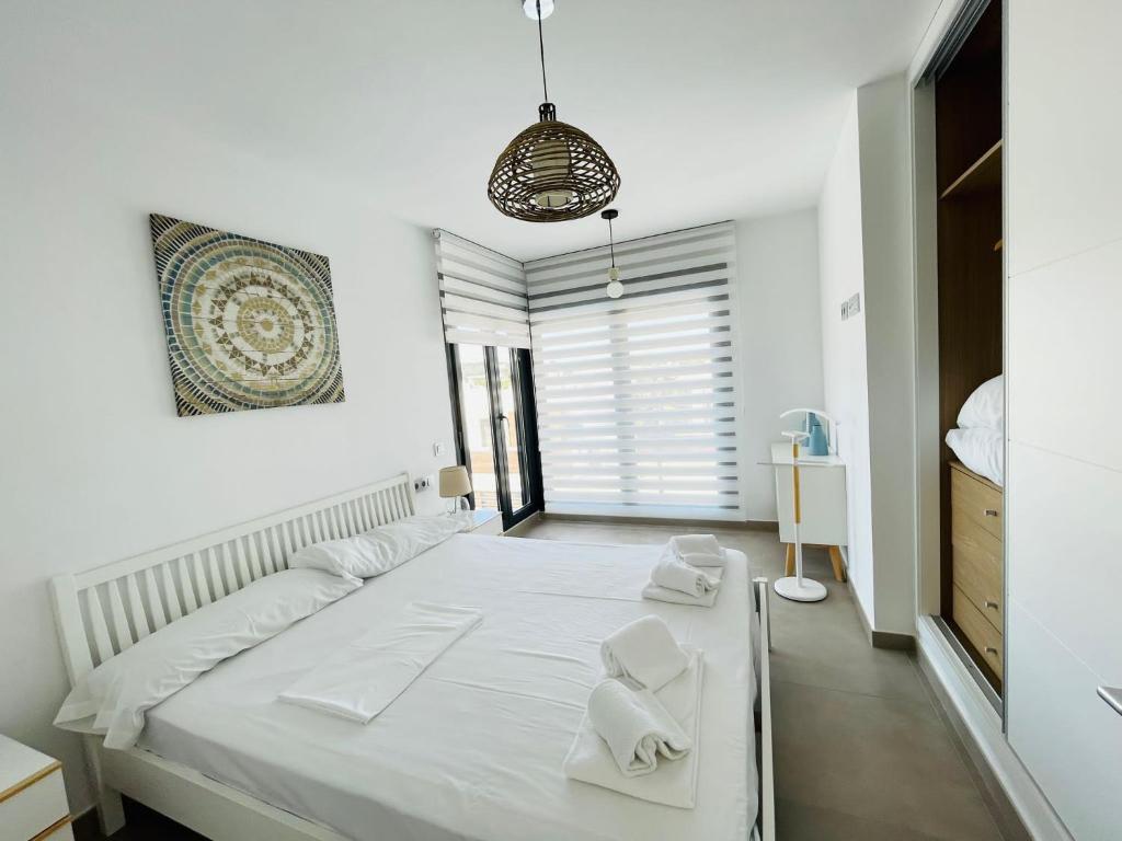 Postel nebo postele na pokoji v ubytování Villa Bali 3034