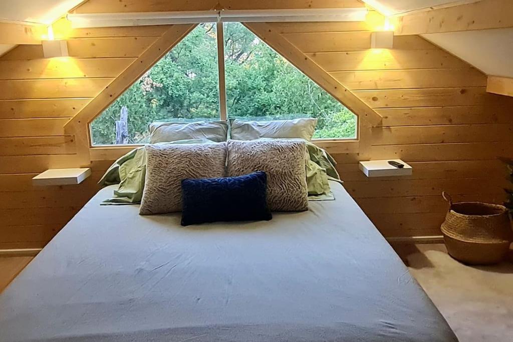 Posteľ alebo postele v izbe v ubytovaní Chalet Marseille hauteur