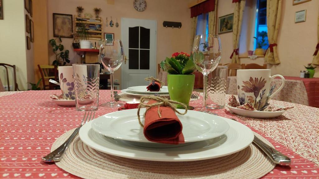 Cibo presso il bed & breakfast o nelle vicinanze