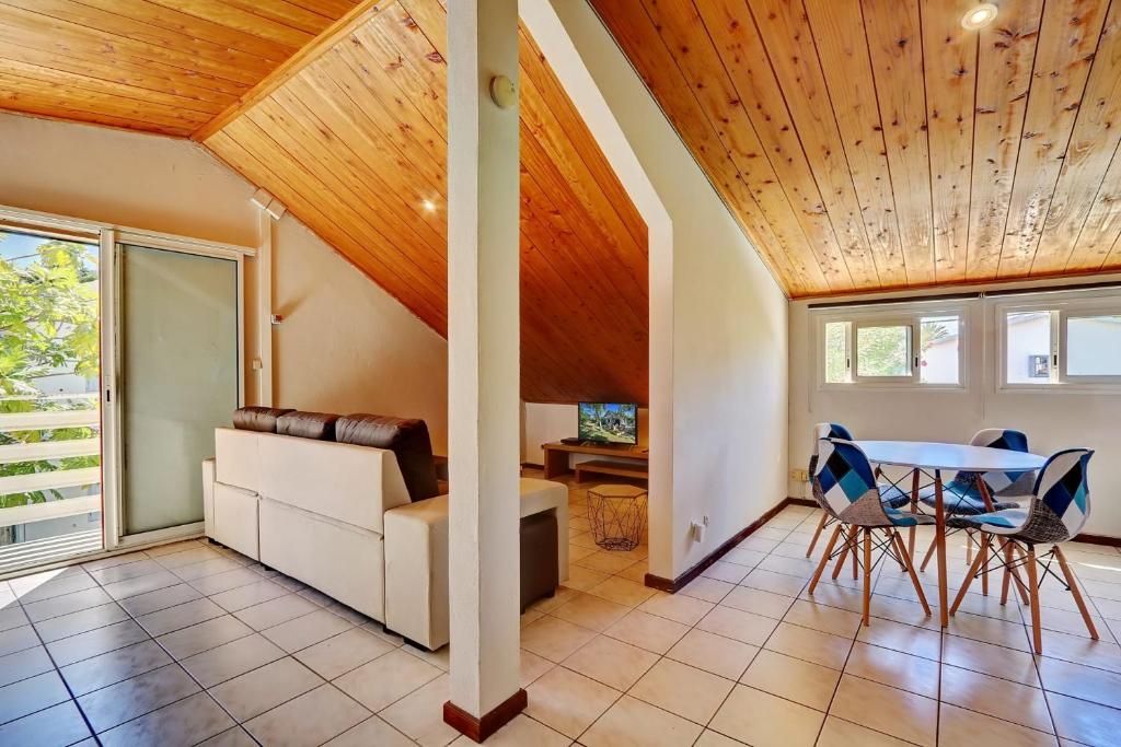 Posezení v ubytování Villa l'Almendro - La Saline les Bains