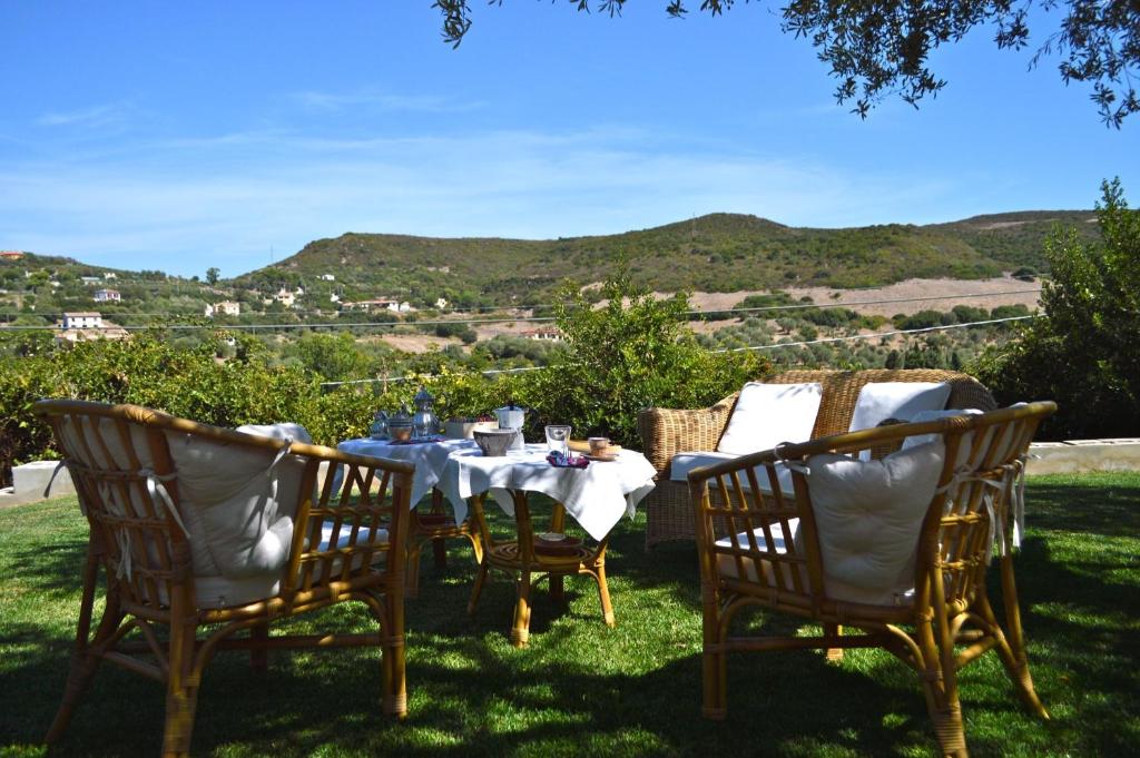 Nespecifikovaný výhled na hory nebo výhled na hory při pohledu z bed and breakfast