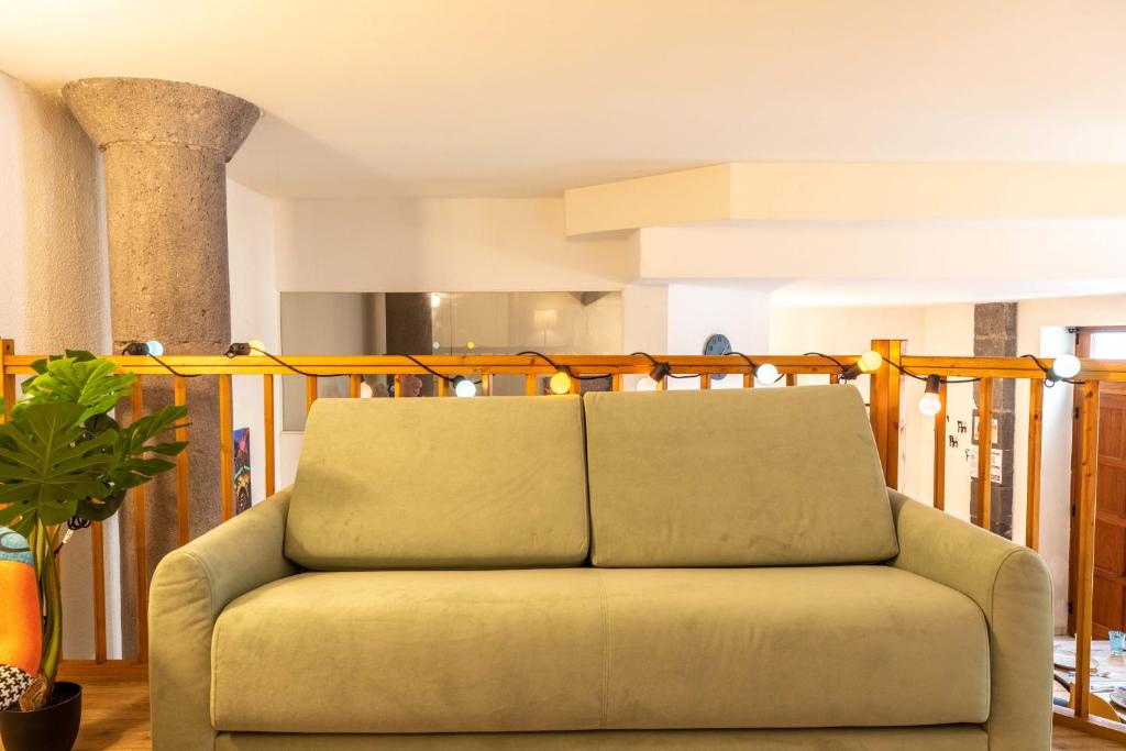 Posedenie v ubytovaní Appartement spacieux Luna Park centre