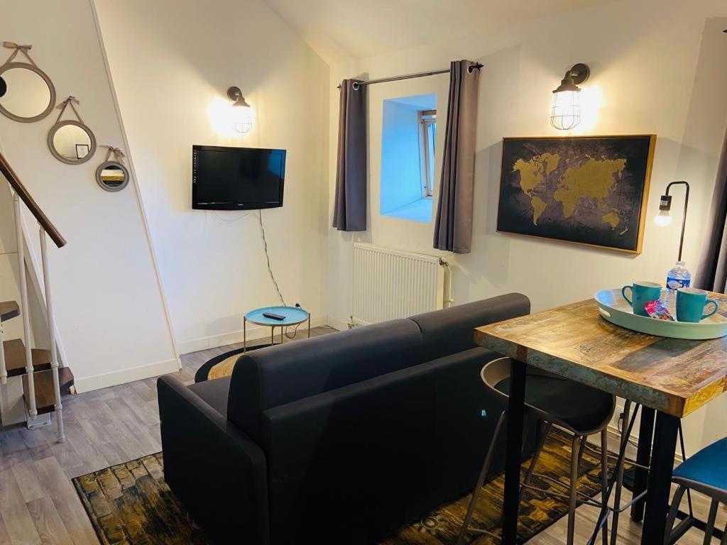 Le duplex Saint Gilles centre ville Baie de Somme - Appartement Met één Slaapkamer