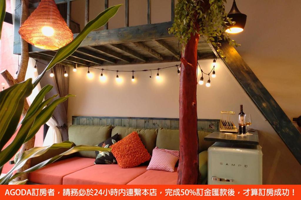 Posezení v ubytování Spring BnB