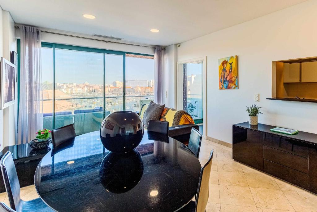 Posezení v ubytování VilamouraSun Aquamar 518 - Fantástico Vista