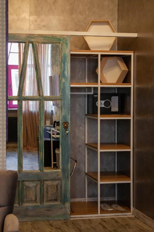 Kuchyň nebo kuchyňský kout v ubytování MaNNa Boutique Hotel
