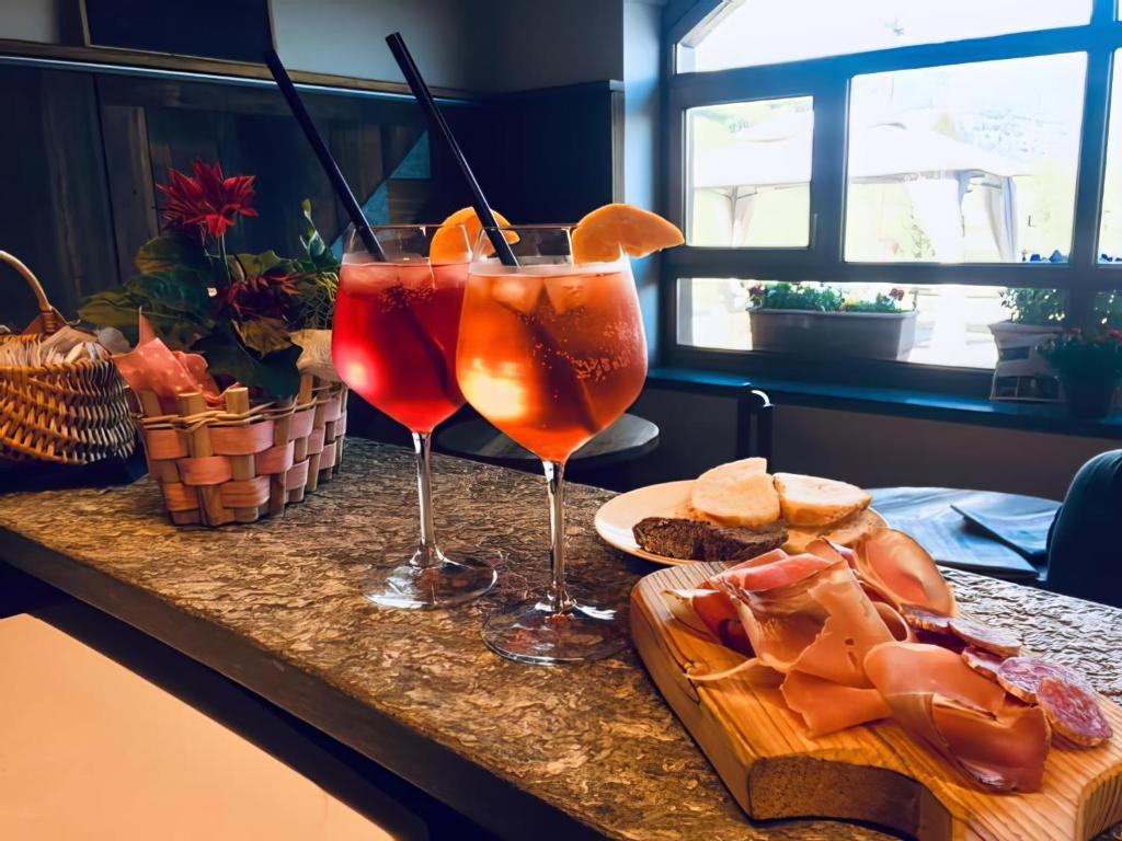 Nápoje v ubytování Hotel Ristorante San Pietro