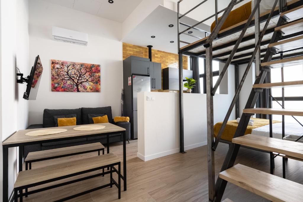 Kuchyňa alebo kuchynka v ubytovaní Vip Apartments Valencia
