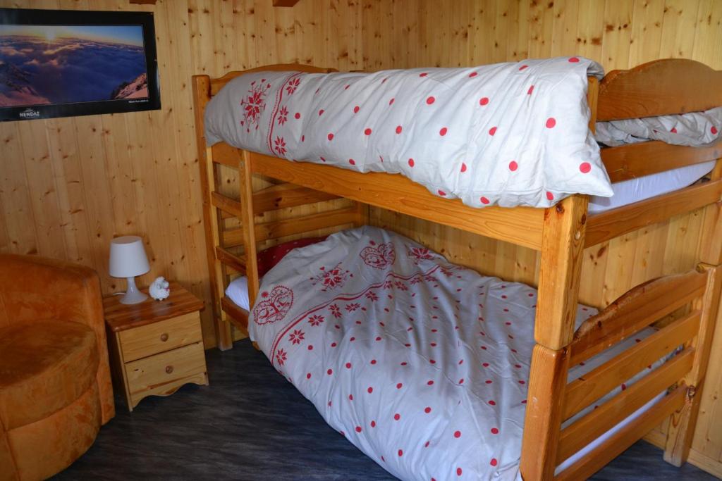Postel nebo postele na pokoji v ubytování Les 2 Sabots