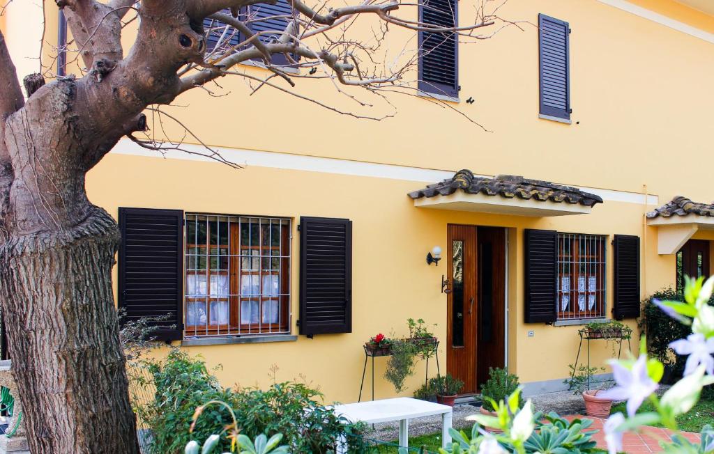Budova, kde se bed and breakfast nachází