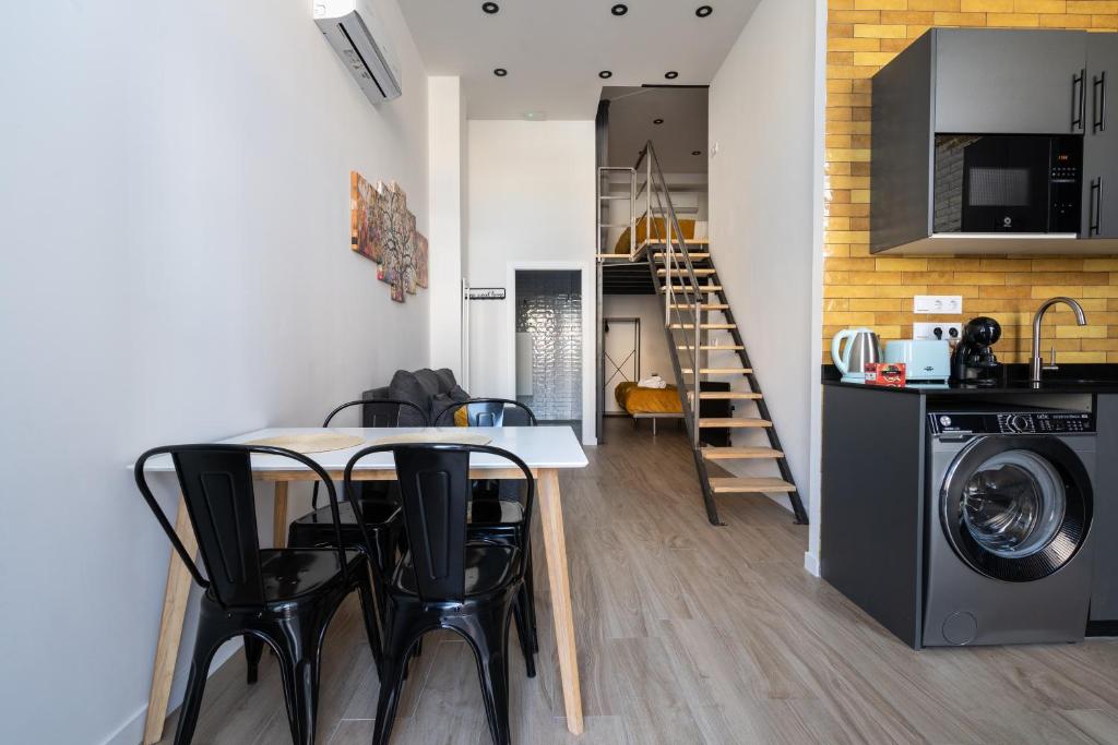 Kuchyňa alebo kuchynka v ubytovaní Vip Apartments Valencia