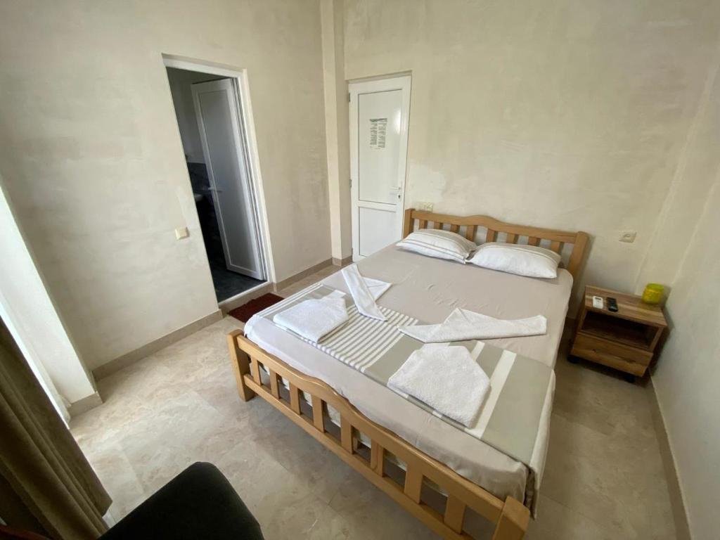 Llit o llits en una habitació de GUEST HOUSE OCEAN FORCE