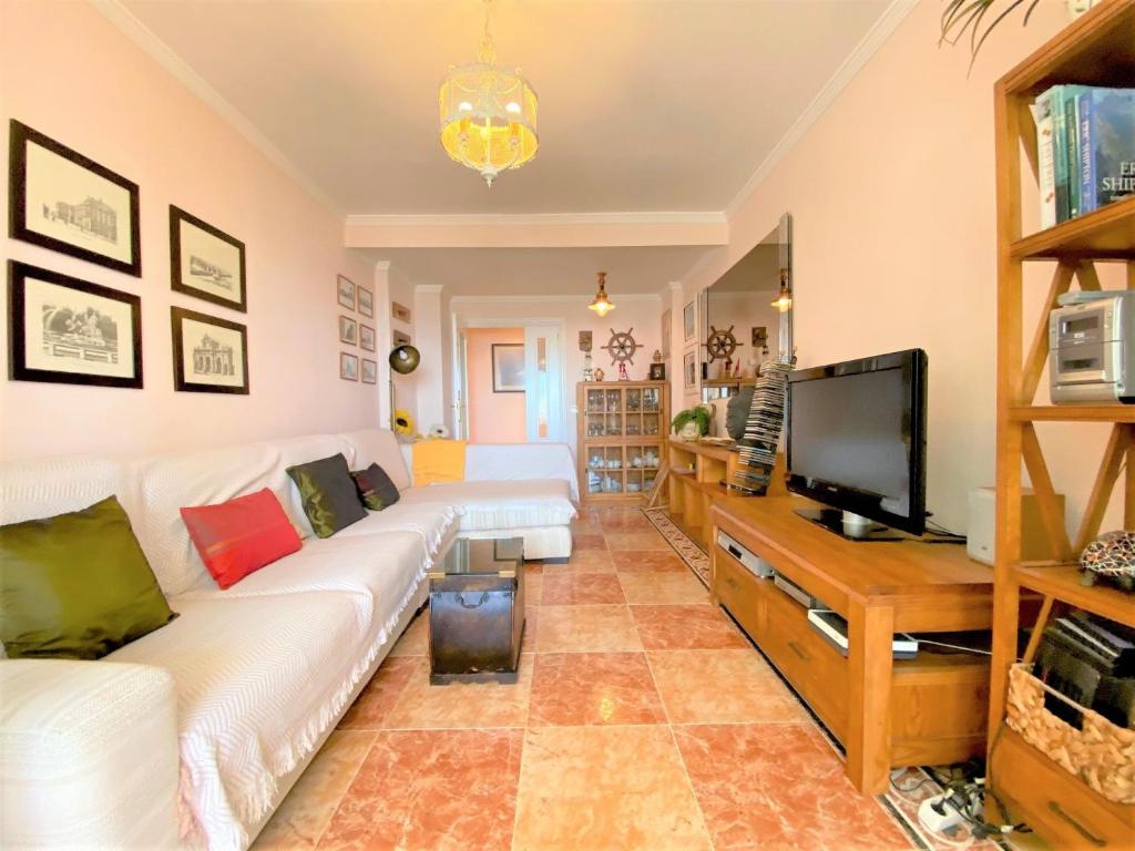 TV a/nebo společenská místnost v ubytování Oasis en Calpe