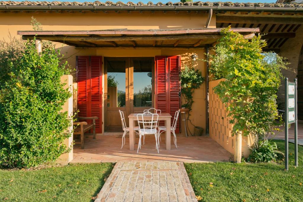 Ogród w obiekcie Tenuta dei Mori-Wine Relais Events