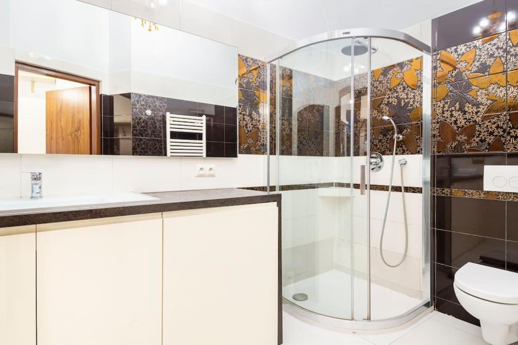 Kúpeľňa v ubytovaní Floriańska Glamour Apartments
