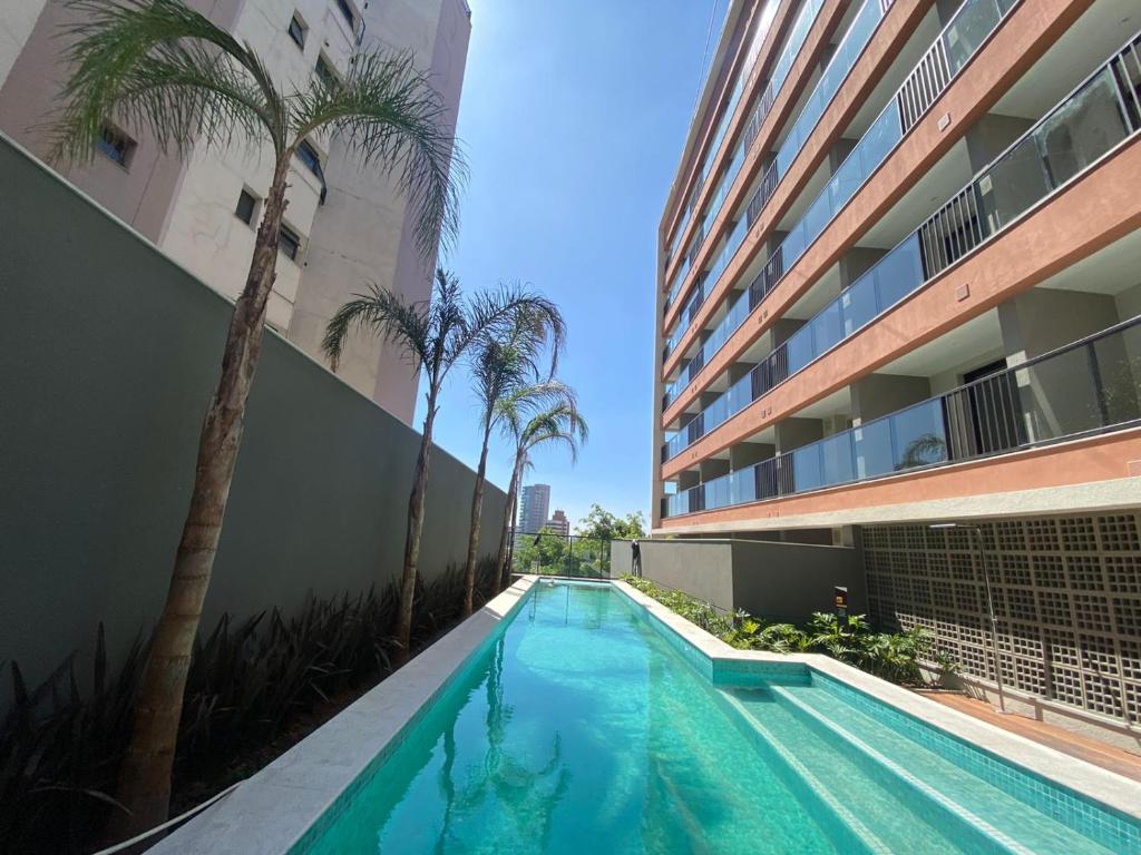 Πισίνα στο ή κοντά στο Studio de Alto Padrão na Vila Mariana