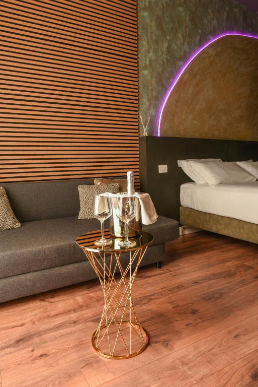 Posteľ alebo postele v izbe v ubytovaní Il Corso Comfort Rooms