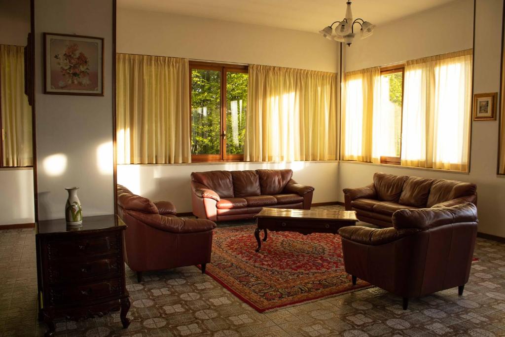 Posezení v ubytování Hotel Europa Gran Sasso