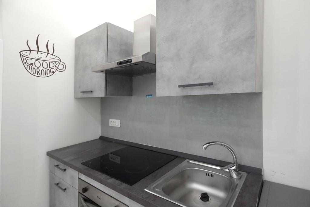Kuchnia lub aneks kuchenny w obiekcie Othalan B&B