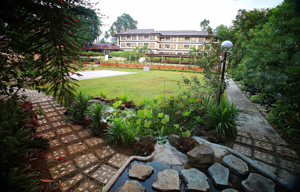 Zahrada ubytování Hotel Tropika