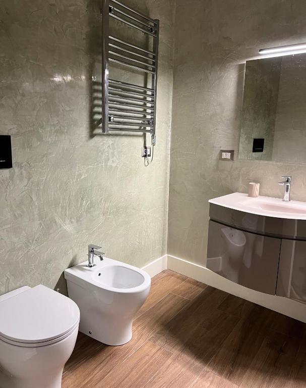 Koupelna v ubytování Alèa Rooms