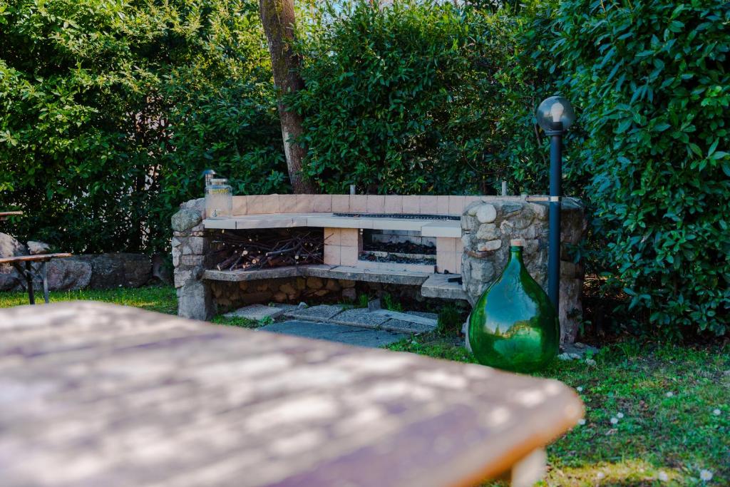 Een tuin van Villa Oliveto apartments