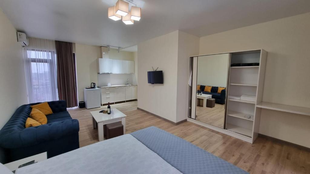 TV a/nebo společenská místnost v ubytování GG ApartHotel