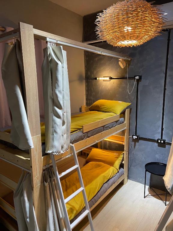 Letto o letti in una camera di Seagather海遇旅宿