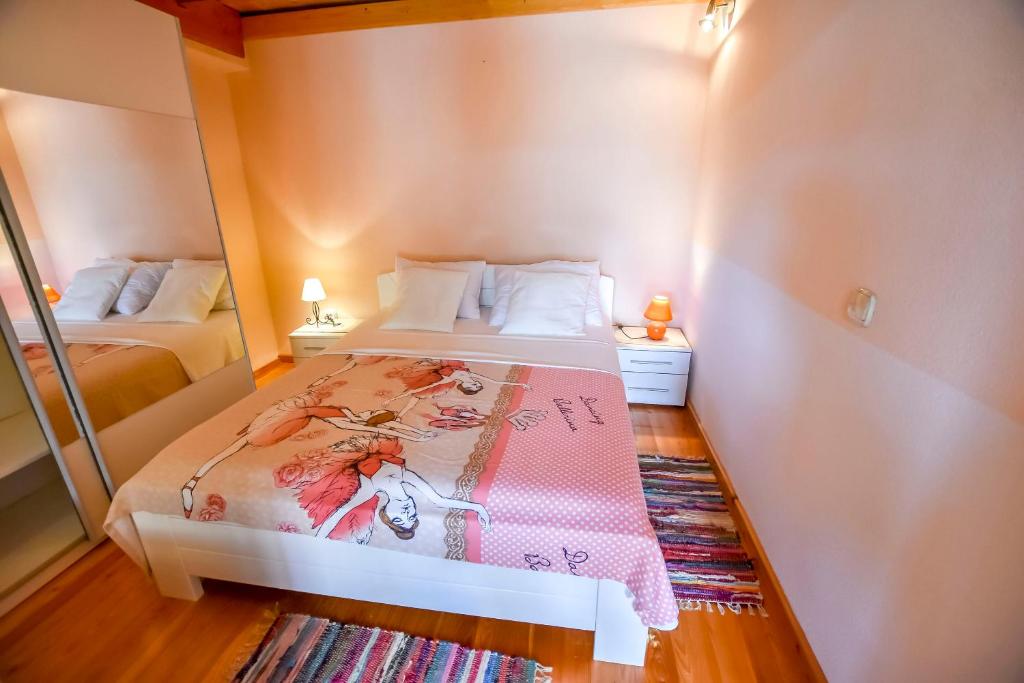 Postel nebo postele na pokoji v ubytování Villa Green Oasis