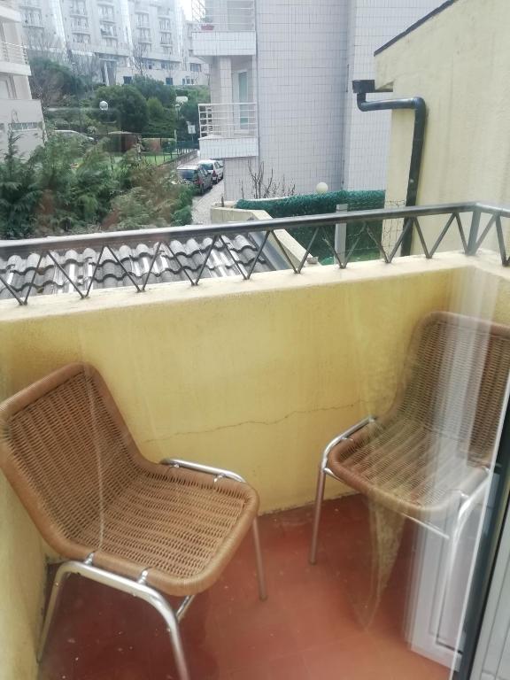 Balkón nebo terasa v ubytování Alojamento Local Casa Veras