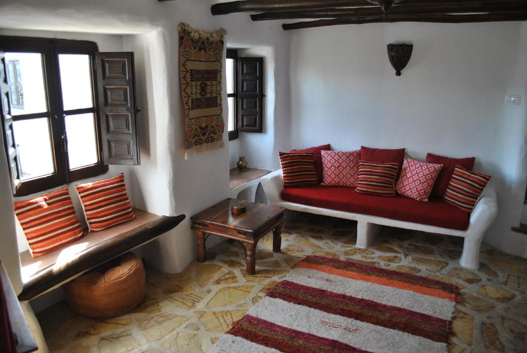 Posezení v ubytování Casa Miguel Montefrio