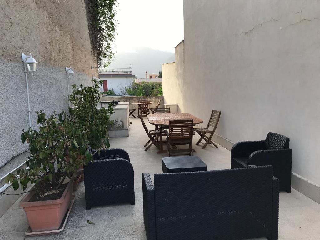 Posezení v ubytování Appartamento Trilocale Mondello