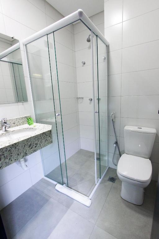 Koupelna v ubytování NEO PARK HOTEL