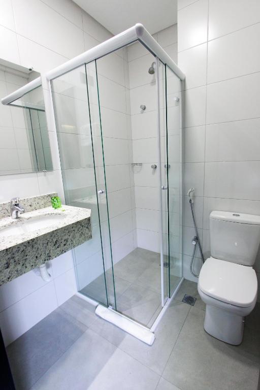 Koupelna v ubytování NEO PARK HOTEL