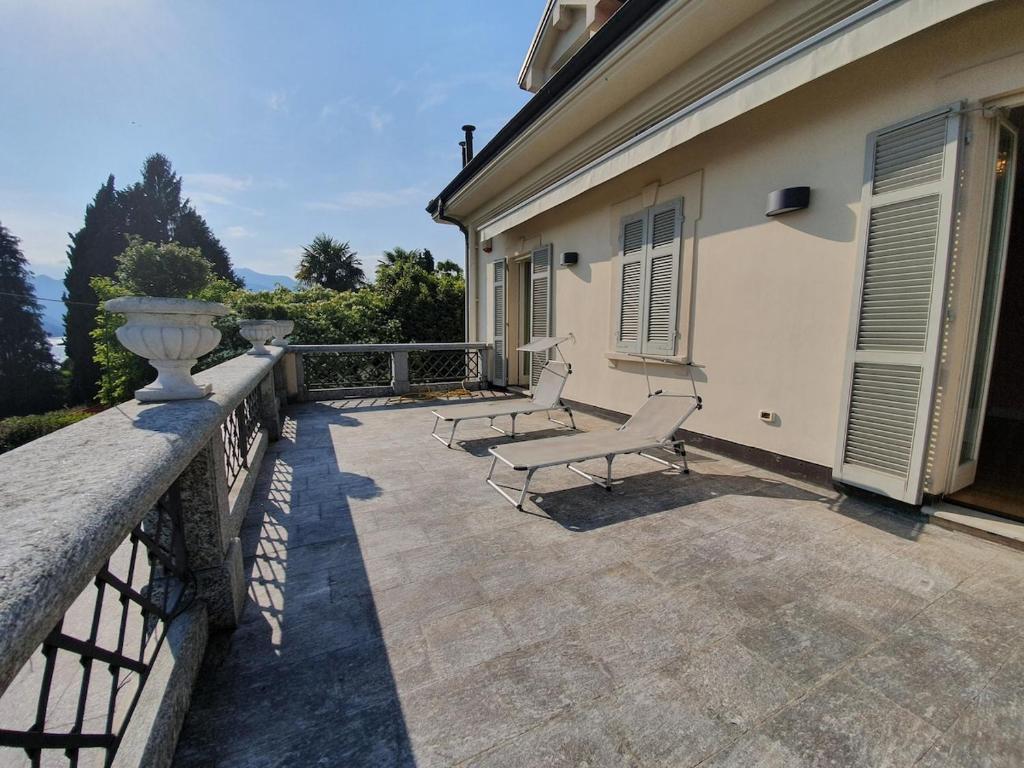 Balkon lub taras w obiekcie Villa Rita