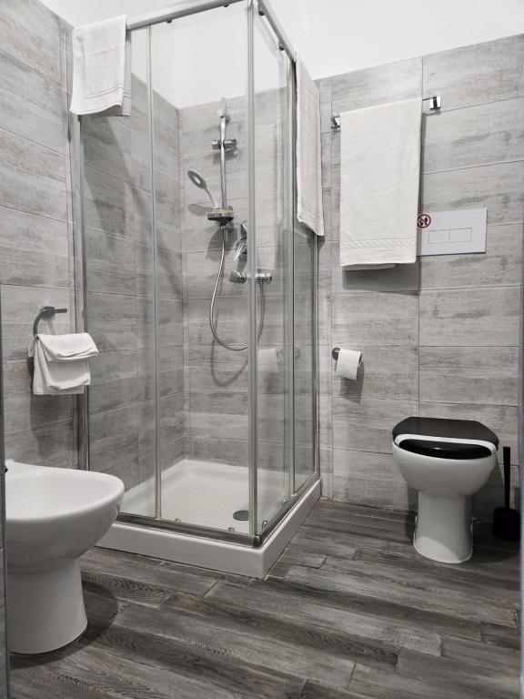 Koupelna v ubytování Caio Duilio B&B