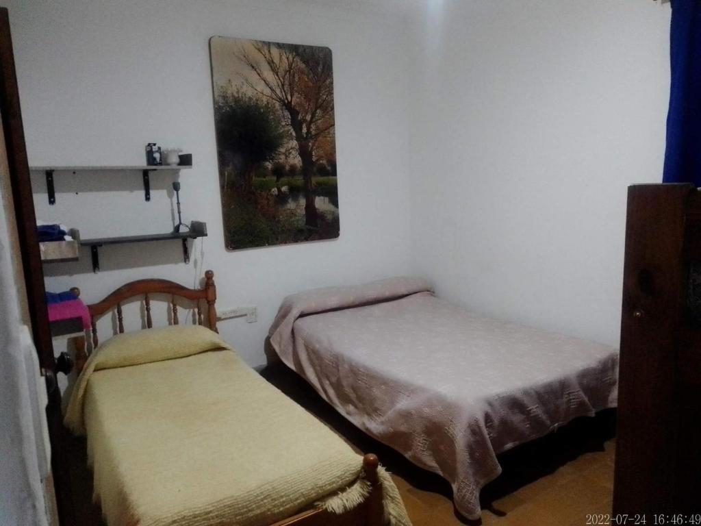 Katil atau katil-katil dalam bilik di Casa cómoda, todos los servicios!!!!