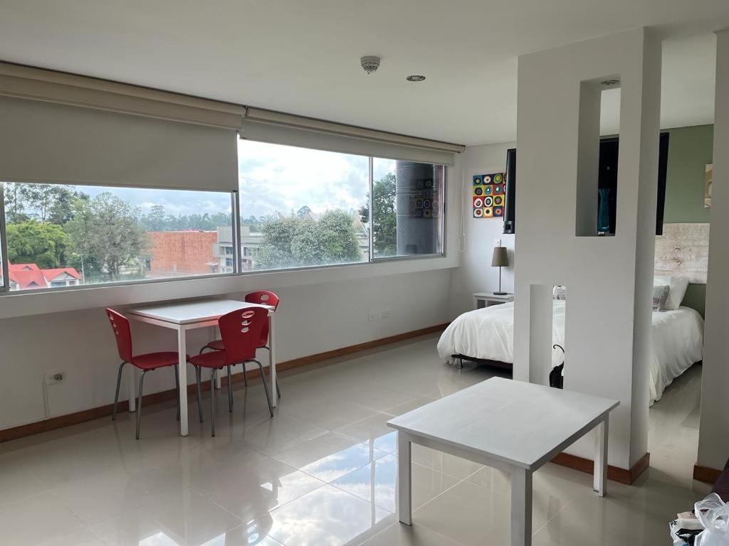 Posezení v ubytování LLanogrande Apartamento Estudio Puerto Bulevar