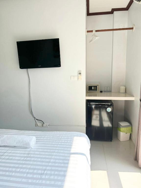 Postel nebo postele na pokoji v ubytování Hotel premier