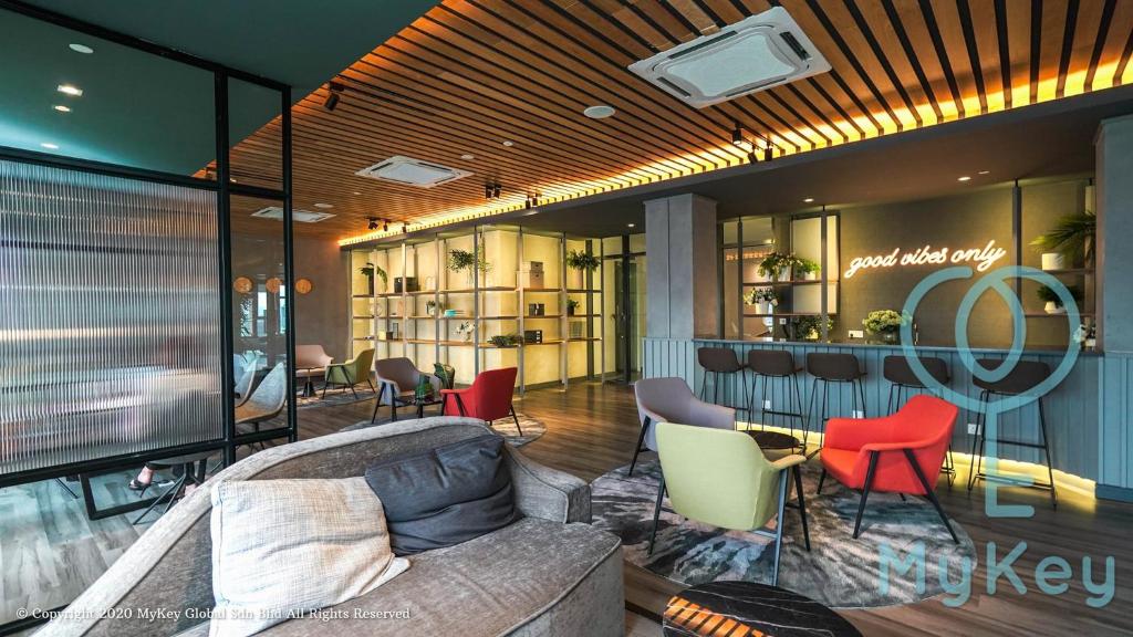 Istumisnurk majutusasutuses Ceylonz Suites by MyKey