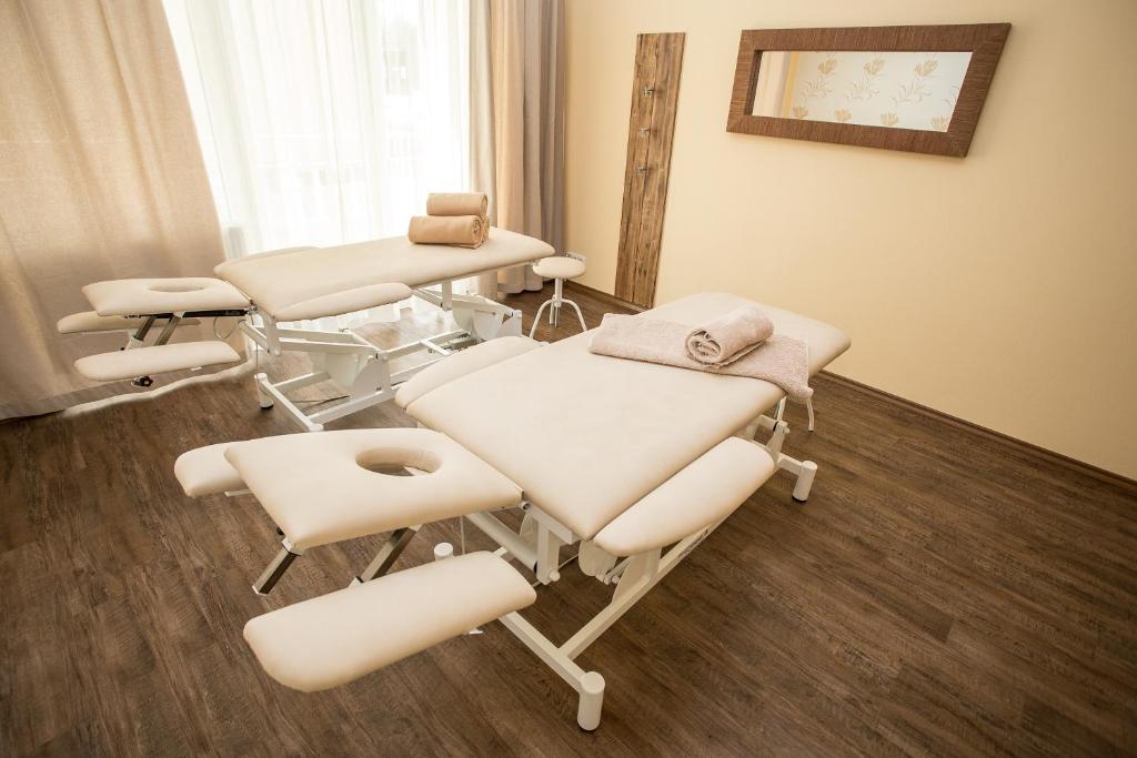 Spaa ja/või tervisekeskus majutusasutuses Garni Hotel Třeboň
