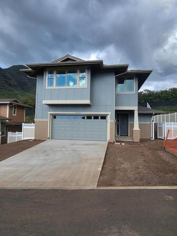 NEW HOME in Private Community with Ocean/Mountain Views. 5 Min. Drive to Beach, Waianae (updated