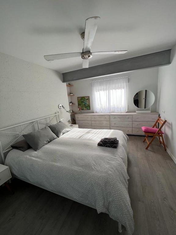 Postel nebo postele na pokoji v ubytování Ruzafa Beach