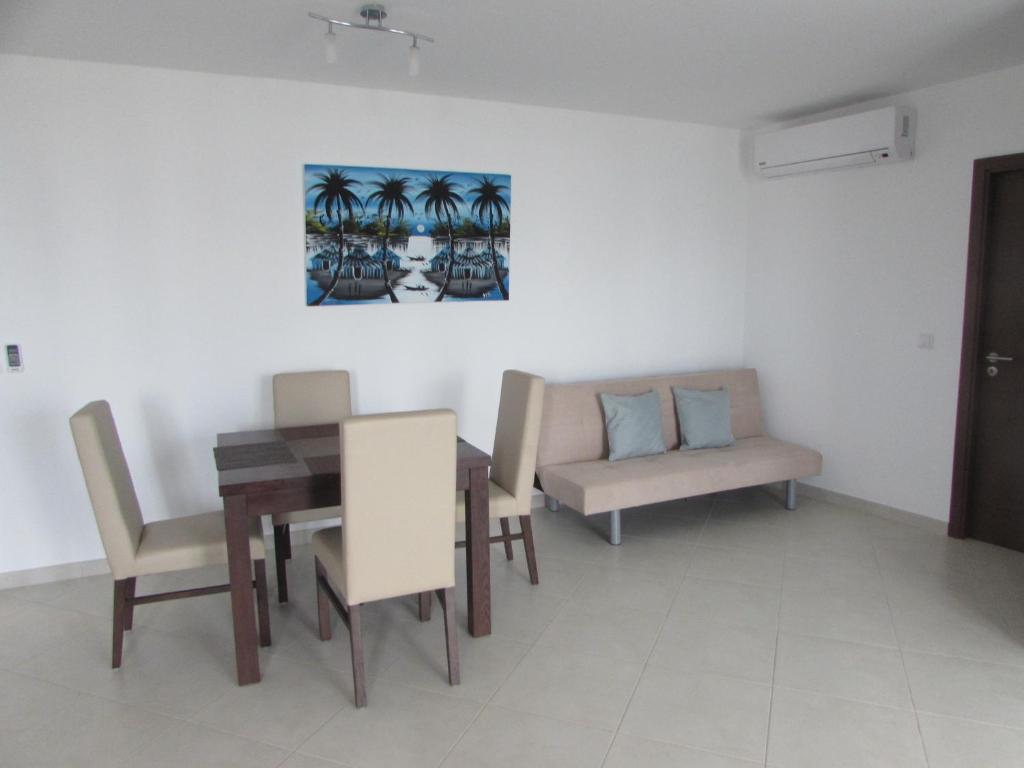 Posezení v ubytování BCV - Private 1 Bedroomed Apartment Dunas Resort 3044 and 3077