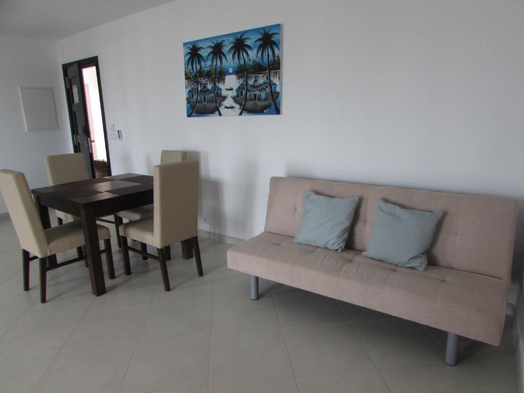 Posezení v ubytování BCV - Private 1 Bedroomed Apartment Dunas Resort 3044 and 3077