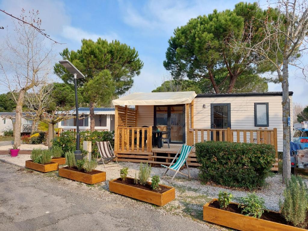 Spacieux mobilhome climatisé 4 P au GRAU du Roi en Camargue, Le Graudu
